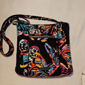 Vera Bradley Hipster Crossbody In Butterfly Flutter